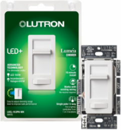 Lumea LED+ Dimmer Switch, 150W LED / 600W Incandescent, White