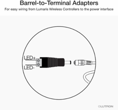 Hardwired Power Interface for Lumaris Tunable White Tape Light, 96W Output, 120/277V