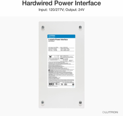 Hardwired Power Interface for Lumaris Tunable White Tape Light, 96W Output, 120/277V