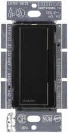 Maestro Companion Switch 1 Pole Black Gloss Finish for Lighting Control