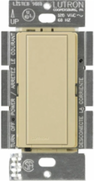 Maestro Companion Switch Ivory, 120V, Gloss Finish, Wallbox Mount