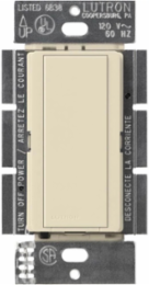 Maestro Companion Switch, 120V Light Almond, Glossy Finish, Plastic/Metal