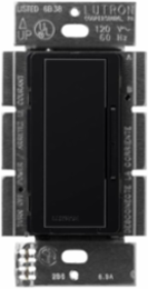 Maestro Companion Dimmer Switch, Glossy Black, 120V, for Multi-Location Lighting Control
