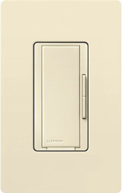 Maestro Companion Dimmer Almond, Gloss Finish, 120V