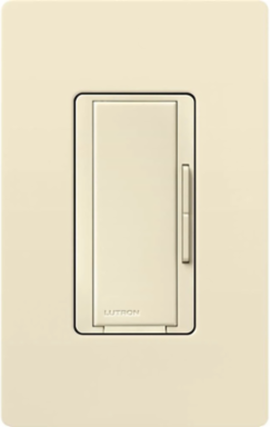 Maestro Companion Dimmer Almond, Gloss Finish, 120V