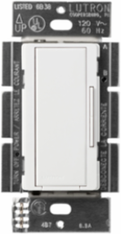 Maestro Companion Dimmer for Multi-Location Use, 120V, Gloss White