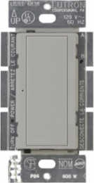 Maestro 8A Electronic Switch 120V, Glossy Finish, Gray Color