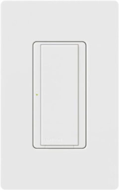 Maestro 8A Electronic Switch, 120V, Multi-location Compatible, Glossy White