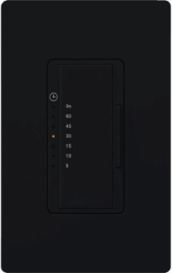 Maestro Countdown Timer Switch, 5-60 Minute Timing, 120V, 600W Rating