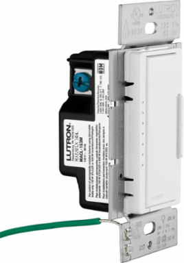 Maestro LED+ Dimmer Switch, 150W for LED/CFL, 600W for Incandescent, 4.69 x 2.94 Inch