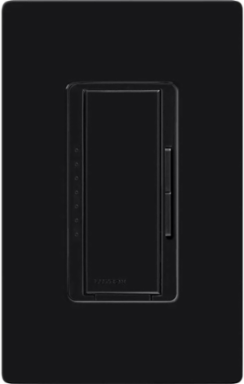 Maestro Dimmer Switch 150W for LED/CFL & 600W Incandescent, Black, Digital Fade