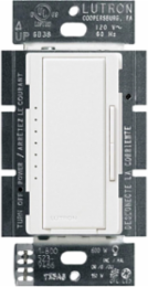 Maestro LED+ Dimmer Switch 150W/600W for LED/CFL/Incandescent, Snow Finish