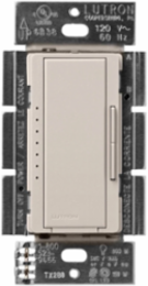 Maestro LED+ Dimmer Switch, 150W LED/CFL & 600W Incandescent, Taupe, 4.69 x 2.94 Inch