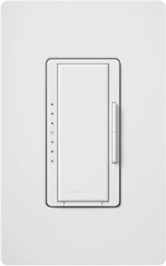 Maestro LED Dimmer Switch, 150W Dimmable LED/CFL or 600W Incandescent, White