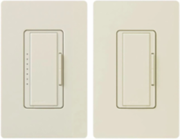 Maestro LED+ Dimmer Kit, 150W LED/CFL & 600W Incandescent, Light Almond