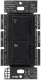 Maestro Dual LED+ Dimmer & 4-Speed Fan Control, 75W LED/250W Incandescent, 1.5A Fan