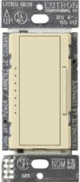 Maestro 600W Electronic Low Voltage Dimmer, 120V, Almond, Gloss Finish