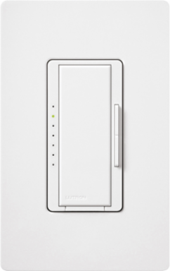 Maestro Low Voltage Dimmer 800W, 120V, 4.69 x 2.94 Inch, White