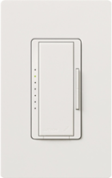 Digital Wireless Dimmer 600W, Tapswitch, Glossy White Finish