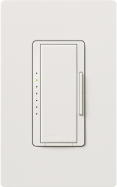 Wireless Dimmer Switch, 600W Incandescent/VA, Multi-Location, White