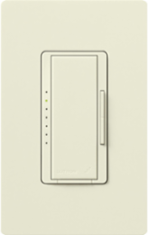 Maestro Wireless Dimmer 6A, 120-277V, 4.69 x 2.94 Inch, Biscuit Color