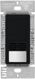 Maestro 6A Dual-Tech Motion Sensor Switch, Black, 180° Field of View, Dual Sensing Technology