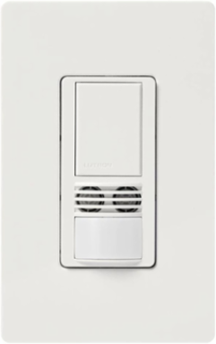 Maestro Dual Technology Motion Sensor Switch 6A, 900 ft2 Major Motion Coverage, White