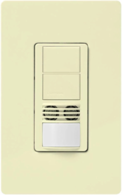 Maestro Dual-Circuit Motion Sensor 6A Almond, 180 Field of View, Dual Sensing Technology