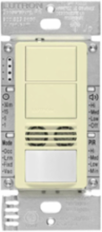 Maestro Dual-Circuit Motion Sensor 6A Almond, 180° Field of View, Dual Sensing Technology
