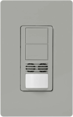 Maestro Dual-Circuit Motion Sensor 6A Gray, 180-Degree Field of View, Dual Sensing Technology