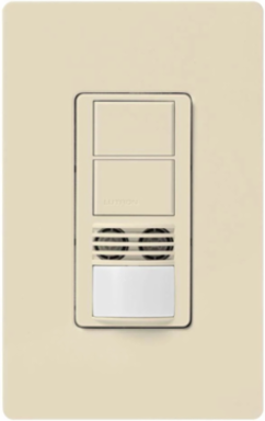 Maestro Dual-Tech Motion Sensor Switch, 6A, 180  Field of View, Light Almond