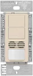 Maestro Dual-Tech Motion Sensor Switch, 6A, 180° Field of View, Light Almond