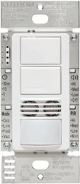 Maestro Dual-Circuit Sensor Switch 6A with 900 ft² Coverage, White