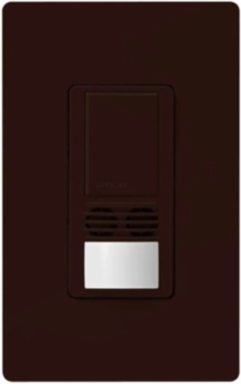 Maestro Dual Technology Motion Sensor Switch, 6A Lighting Control, Brown