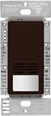 Maestro Dual Technology Motion Sensor Switch, 6A Lighting Control, Brown