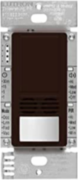 Maestro Dual Technology Motion Sensor Switch, 6A Lighting Control, Brown
