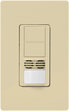Maestro Dual Circuit Motion Sensor Switch - 6A Lighting, 180-Degree Field of View, Ivory