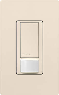 Maestro Motion Sensor Switch 2A, 180  Field of View, Light Almond