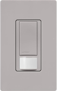Maestro Motion Sensor Switch, 5A Lighting, 180-Degree Field of View, Gray