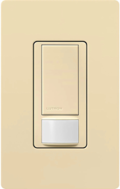 Maestro Motion Sensor Switch, 5A Load, 180-Degree Field of View, Passive Infrared Detection