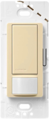 Maestro Motion Sensor Switch, 5A Load, 180-Degree Field of View, Passive Infrared Detection