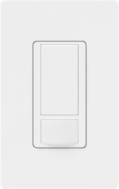 Maestro 5A Occupancy Sensor Switch, White, 900 ft² Coverage