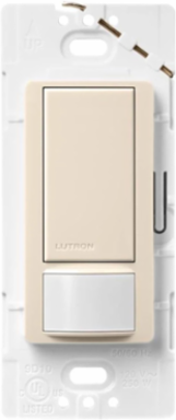Maestro 5A Occupancy Sensor Switch with 180° Detection, Light Almond