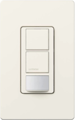 Maestro Dual Circuit Motion Sensor Switch 6A, 900 ft2 Coverage, PIR Technology