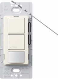 Maestro Dual Circuit Motion Sensor Switch 6A, 900 ft2 Coverage, PIR Technology