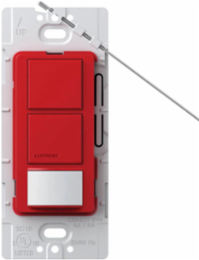 Maestro Dual Circuit Motion Sensor Switch, 6A, 180-Degree Coverage, Satin Finish