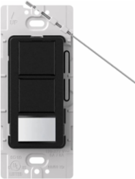 Maestro Dual Circuit Motion Sensor Switch, 6A, Passive Infrared, Satin Finish