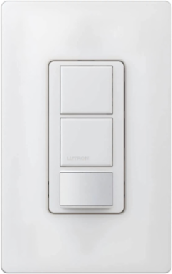 Maestro Dual Circuit Motion Sensor Switch, 6A, 180-Degree PIR Coverage
