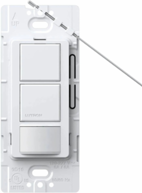 Maestro Dual Circuit Motion Sensor Switch, 6A, 180-Degree Field of View