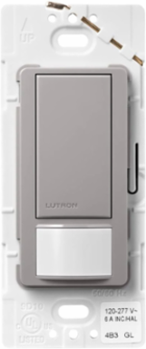 Maestro Motion Sensor Switch, 6A Dual Voltage, 180° Field of View, 900 sq ft